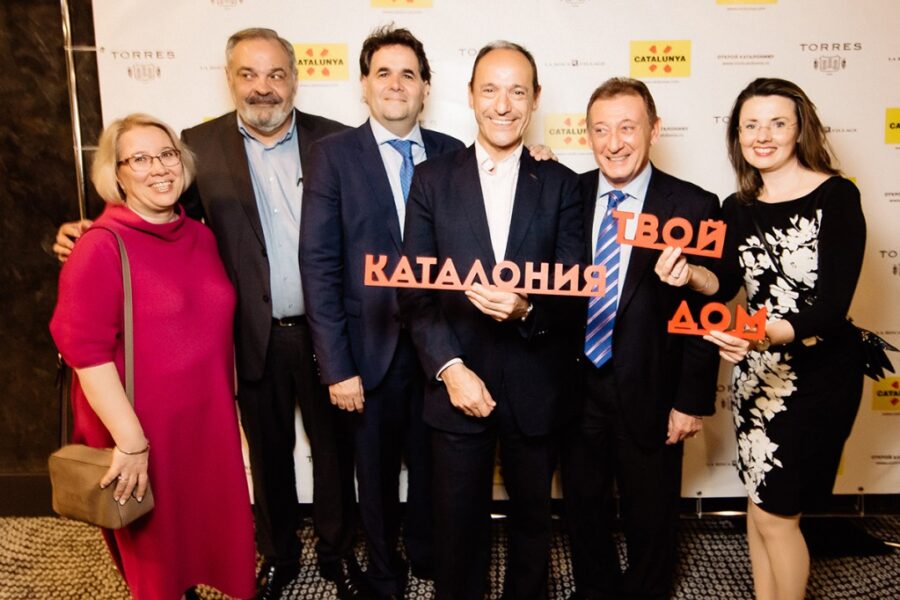 Gala Dinner of the Catalan Tourism Agency in Moscow